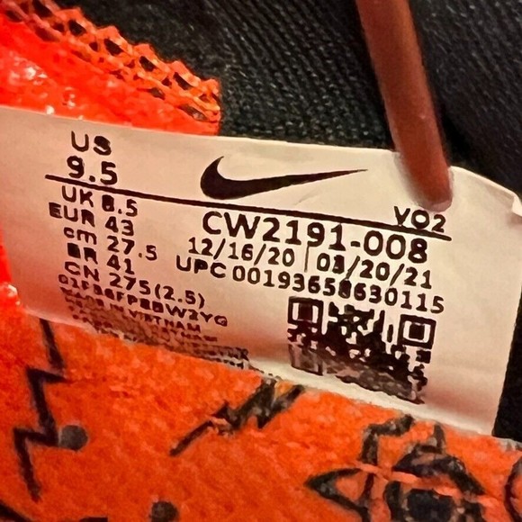 Nike Shoe Men 9.5 SuperRep Cycle Bike Black Low Top Venzo Plate Strap Sneaker Ne main image 13